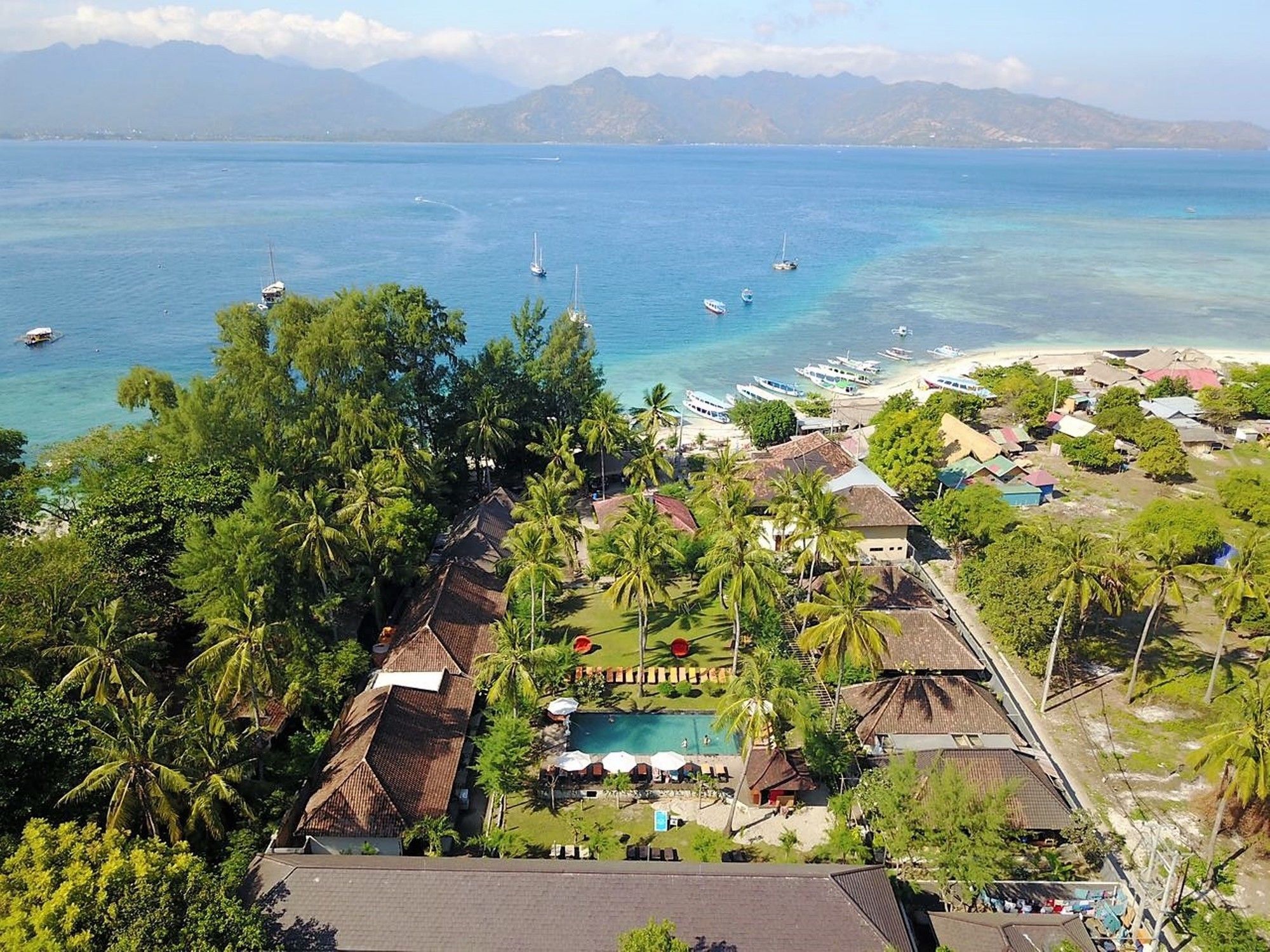 Royal Regantris Villa Karang Gili Air Kültér fotó