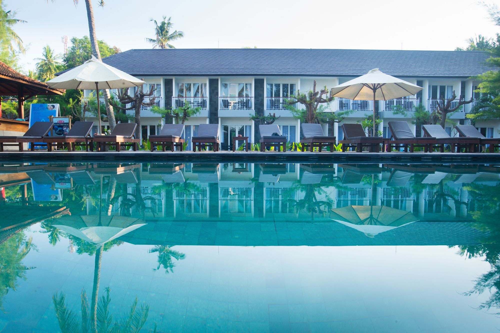 Royal Regantris Villa Karang Gili Air Kültér fotó